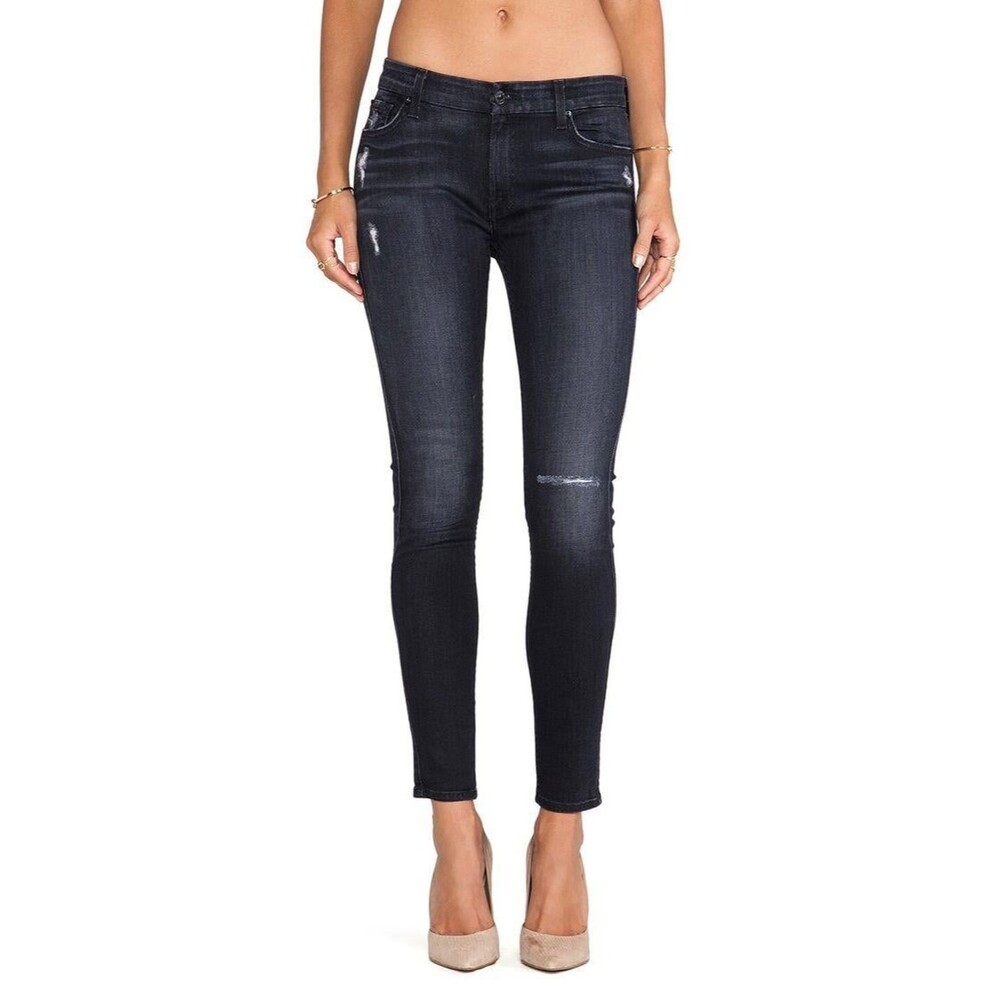 7 For All Mankind Ankle Skinny Jean SZ 29 EUC